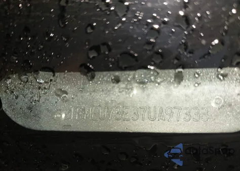 2007 Ford Explorer Xlt from USA, damaged, VIN 1FMEU73E37UA97333